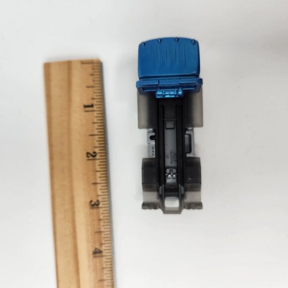 Hot Wheels MBX Flatbed King Die-Cast Truck Toy 2017 Mattel Blue & Gray Model - Picture 7 of 7